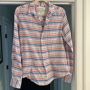 Frank & Eileen “Barry” tailored Button-Up Shirt.  Woman’s Medium.